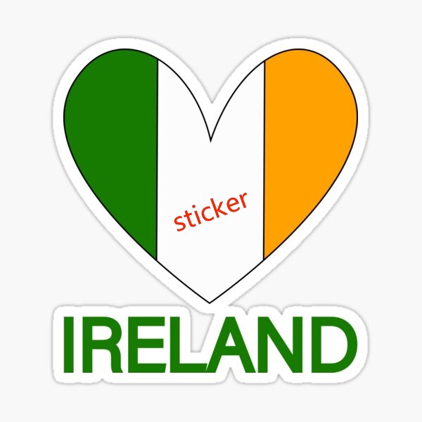 Car Accessories Ireland - Ирландская наклейка, наклейка для автомобиля, грузовика,