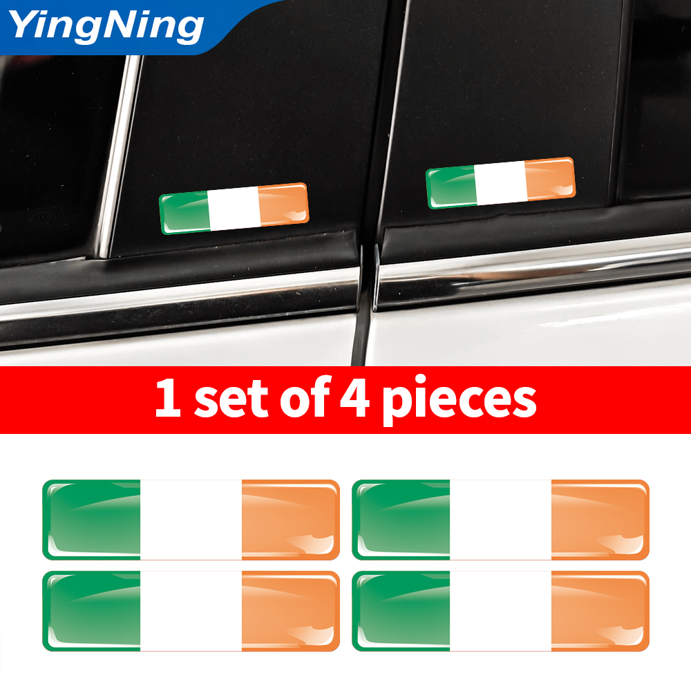Car Accessories Ireland - Набор из 4 наклеек на автомобиль