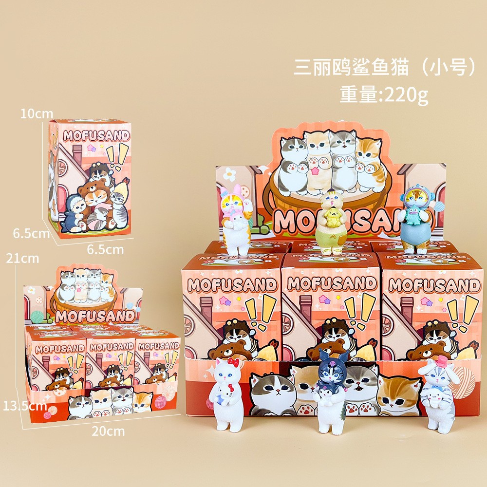 Набор из 6 фигурок Mofusand: м – обзор и цена Car Accessories Japanese