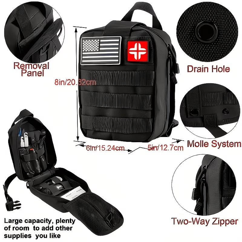 Набор для выживания 242 предме – обзор и цена Car Emergency Tool Kit