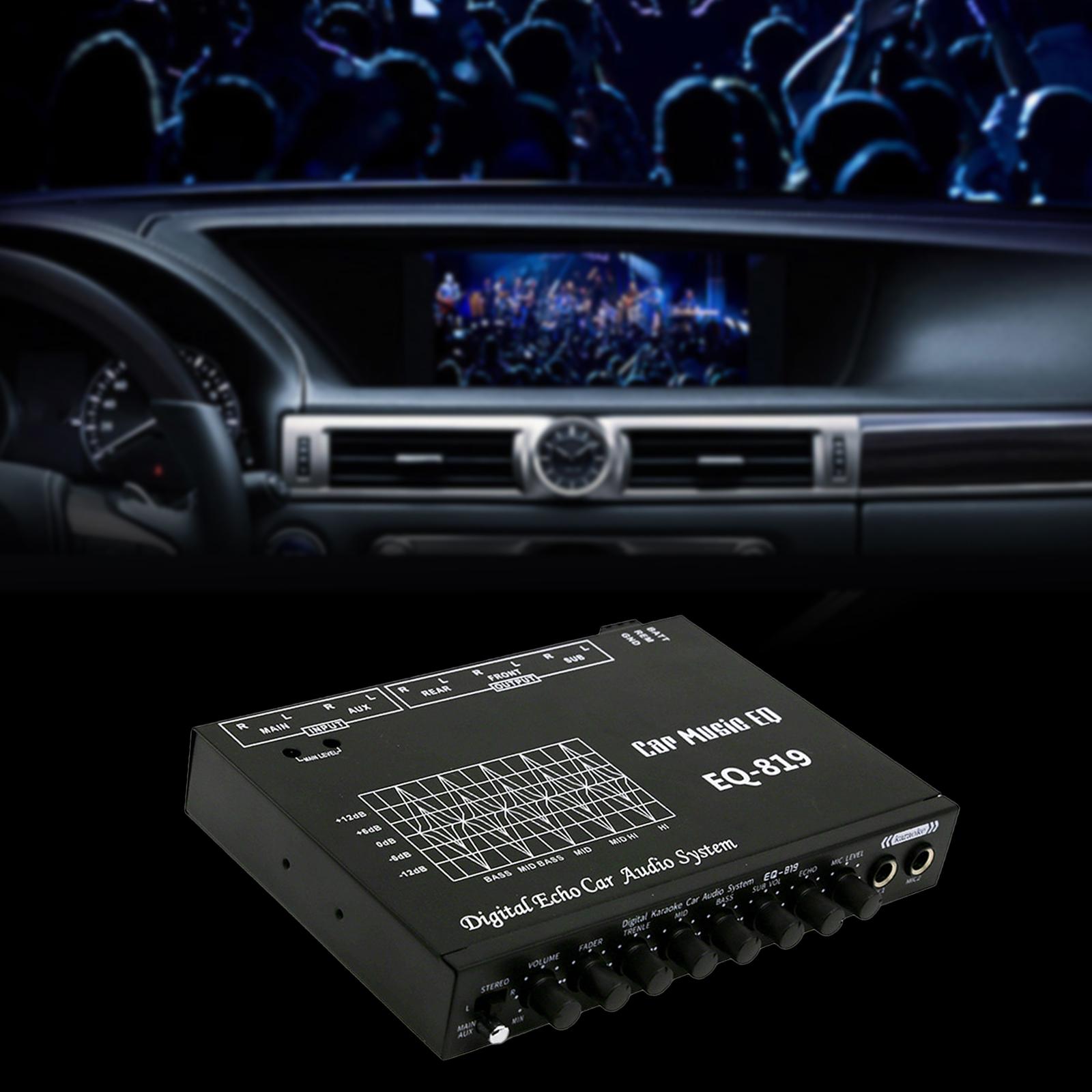 Автомобильный аудиоэквалайзер, – обзор и цена Car Accessories Sound System