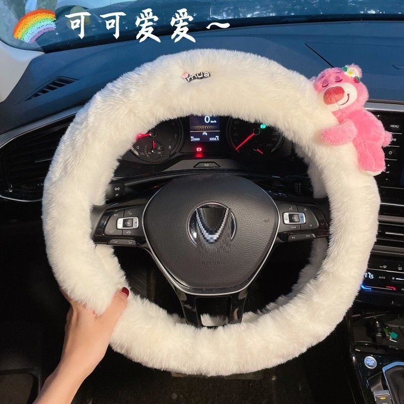 Новый плюшевый чехол на руль L – обзор и цена Car Accessories For Winter