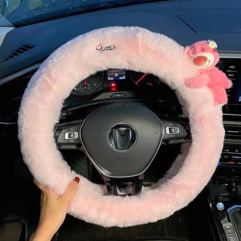Новый плюшевый чехол на руль L – обзор и цена Car Accessories For Winter