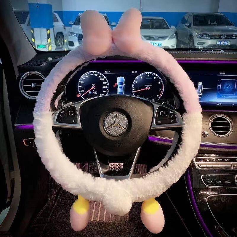 Милый плюшевый чехол на руль в – обзор и цена Car Accessories For Winter